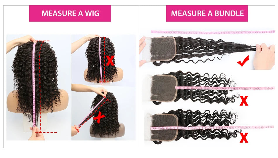 Luvin Curly Wigs 13x6 Hd Lace Wigs Loose Deep Wave Frontal Wig Brazilian Curly Human Hair Wigs Water Wave Glueless Wig For Women