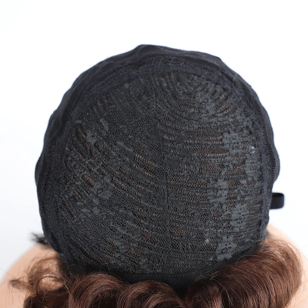 Short Wigs for Women Curly Hair Short Cut Wig High Quality Synthetic Wig Afro Woman Artificial Fake Original Factory Extensions