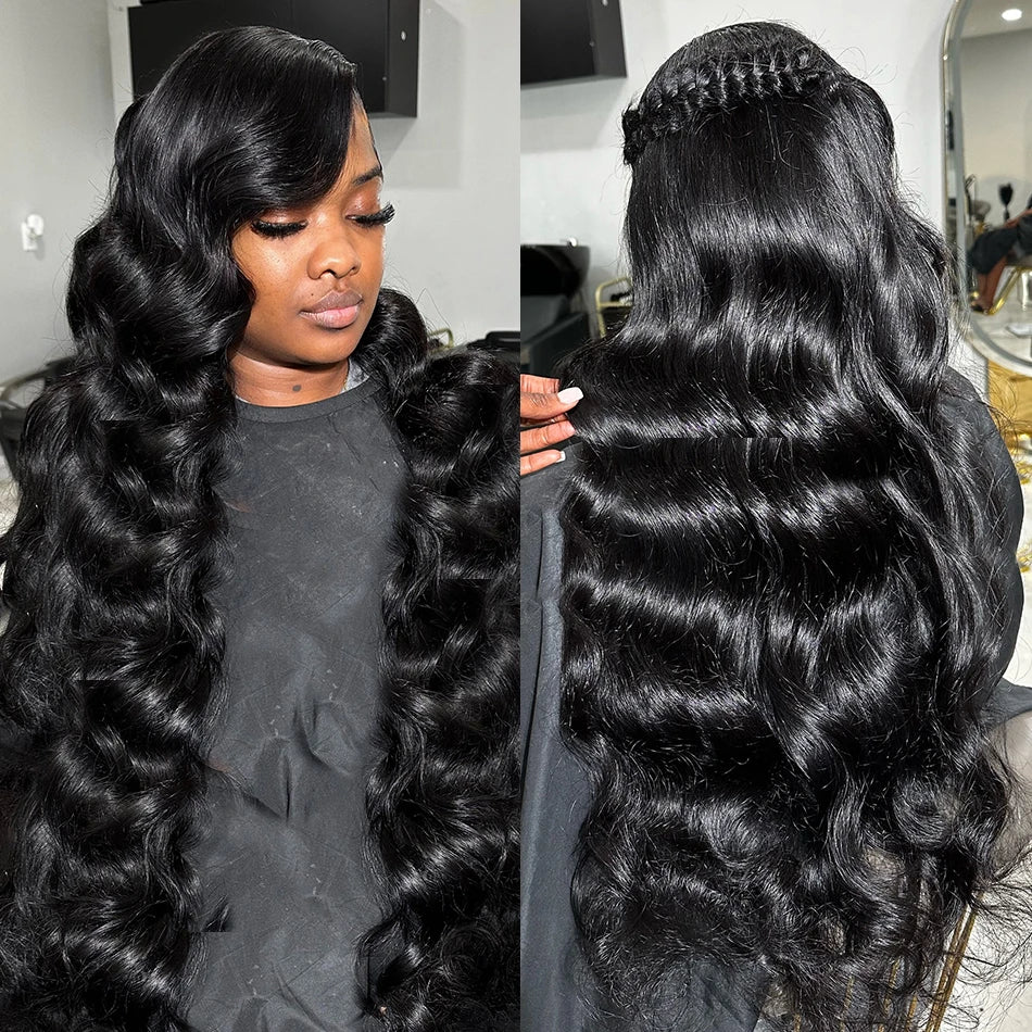 30 34 Inch Body Wave Raw 1 3 4 Bundles Indian Unprocessed Human Hair Wavys Double Drawn Virgin Bundles Weave Extensions