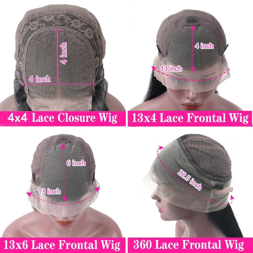 13x4 Vietnamese Double Drawn Human Hair Wigs 13x6 Hd Lace Frontal 40 Inch Straight Transparent Lace Wigs Human Hair Wig For Wome
