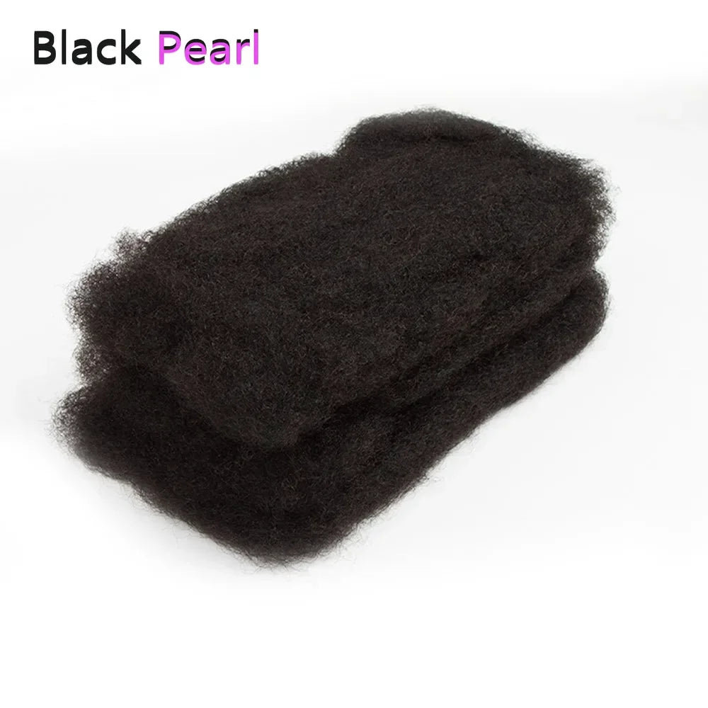 Best Sale Afro Kinky Bulk Twist Braids Hair100% Human Hair for Braiding Dreadlocks Extentions Remy Bulk Hair No Attachment