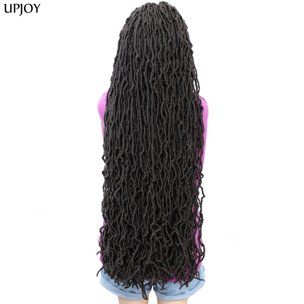 36 inch New Soft Locs Crochet Hair 18 24 inch Faux Locs Braids for Butterfly Dreadlocks Crochet Braid Hair Synthetic Locs Hair