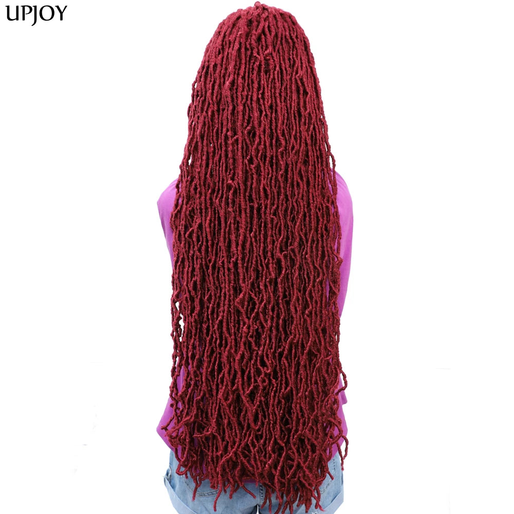 36 inch New Soft Locs Crochet Hair 18 24 inch Faux Locs Braids for Butterfly Dreadlocks Crochet Braid Hair Synthetic Locs Hair