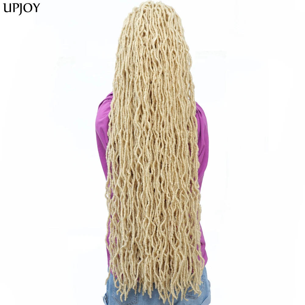 36 inch New Soft Locs Crochet Hair 18 24 inch Faux Locs Braids for Butterfly Dreadlocks Crochet Braid Hair Synthetic Locs Hair