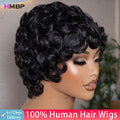200 Density Curly Wigs Glueless Lace Frontal Wig Human Hair Ready To Go 13×4 HD Lace Frontal Wig Preplucked Hair For Women HMBP