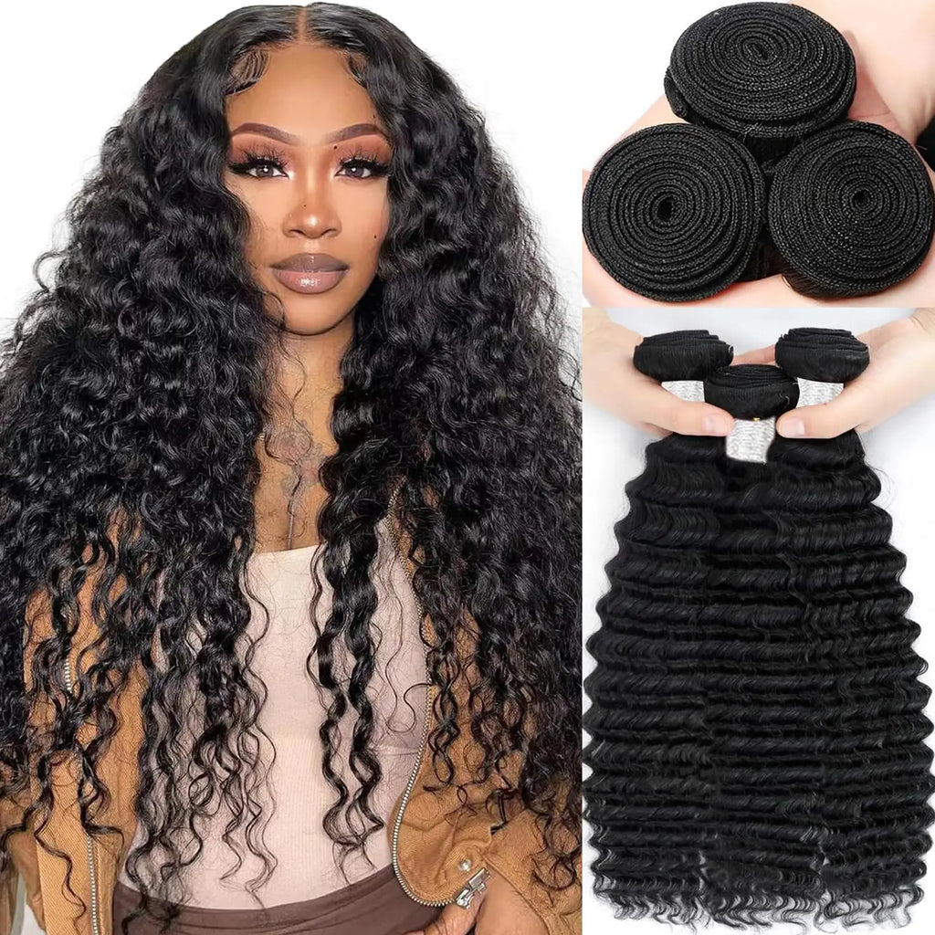 7A Curly Human Hair Bundles 100% Unprocessed Human Hair 1/3/4 PCS Brazil Hair Weave Raw Human Hair Bundles Virgin Hair