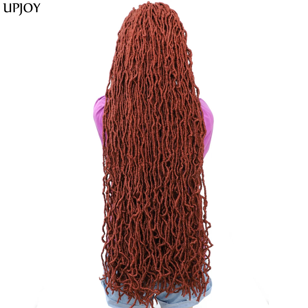 36 inch New Soft Locs Crochet Hair 18 24 inch Faux Locs Braids for Butterfly Dreadlocks Crochet Braid Hair Synthetic Locs Hair