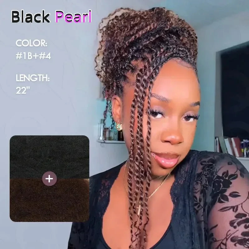 Best Sale Afro Kinky Bulk Twist Braids Hair100% Human Hair for Braiding Dreadlocks Extentions Remy Bulk Hair No Attachment