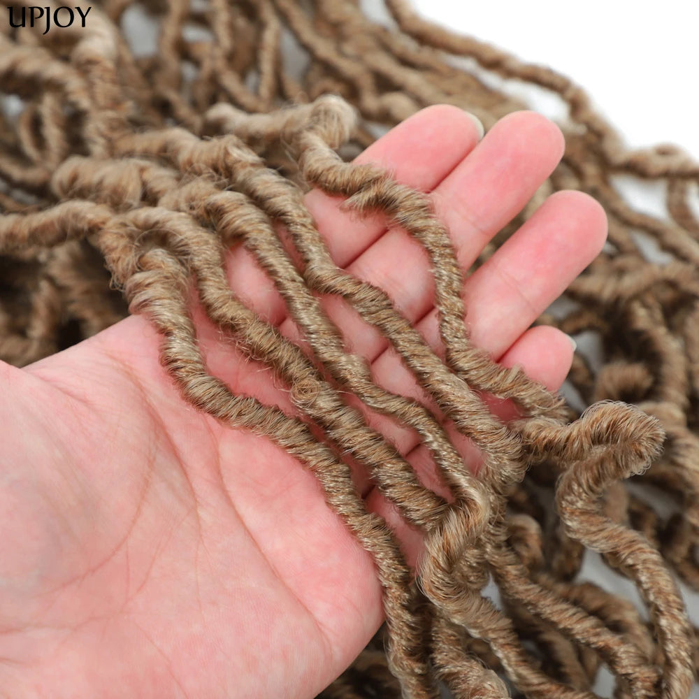 36 inch New Soft Locs Crochet Hair 18 24 inch Faux Locs Braids for Butterfly Dreadlocks Crochet Braid Hair Synthetic Locs Hair
