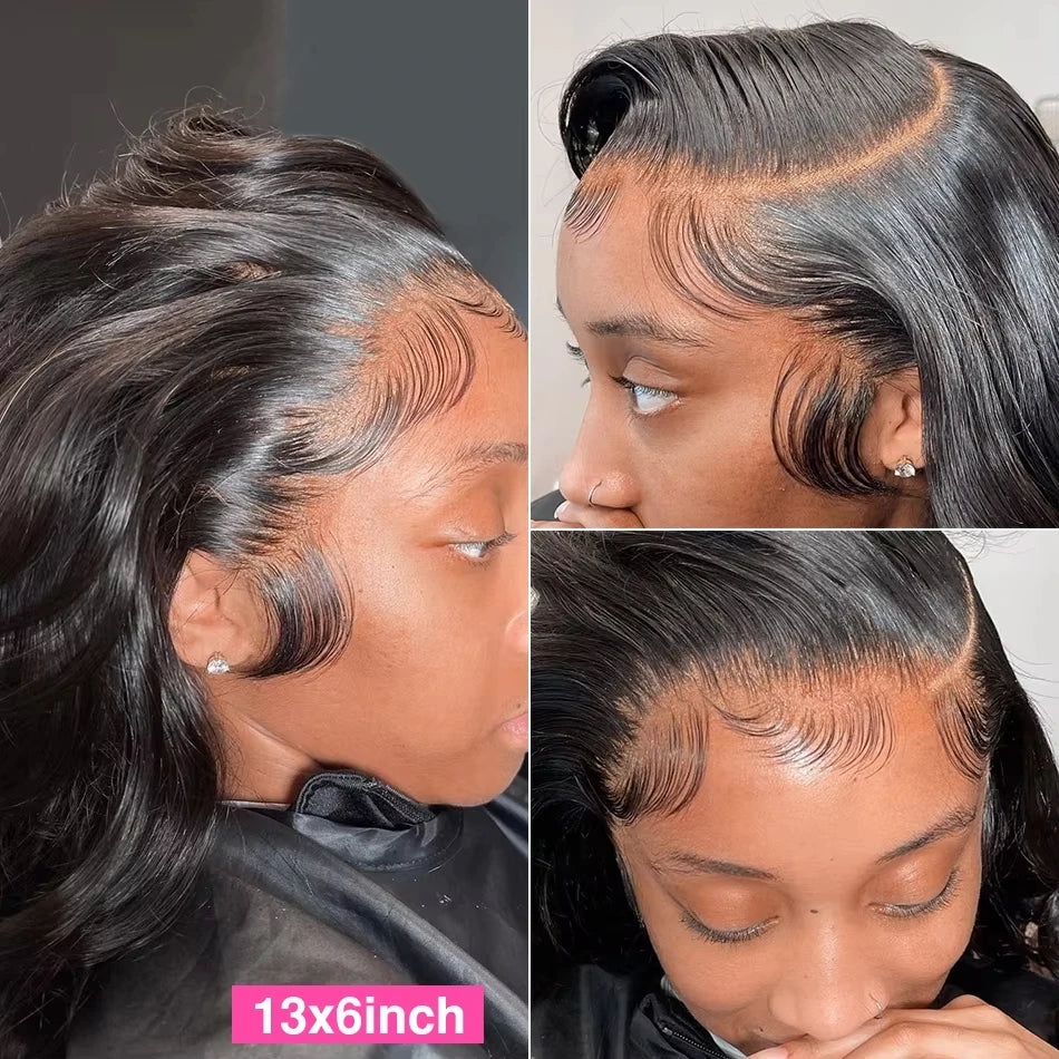 42 Inch Body Wave Human Hair Wigs13x4 13X6 HD Lace Frontal Wig Wet And Wavy Lace Front Wig For Women 5x5 Gluless Closure Wigs