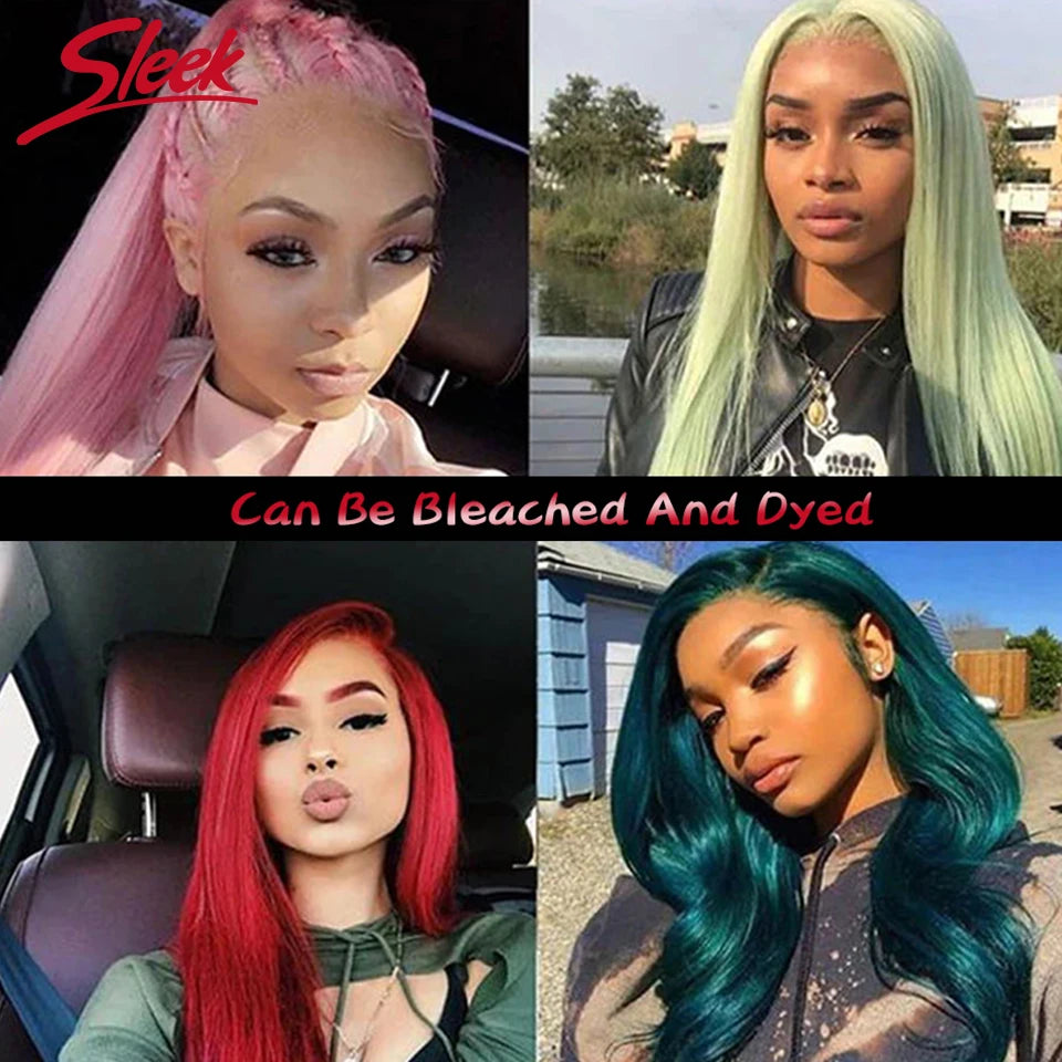 Sleek Ginger Orange Straight Brazilian Hair Weave Bundles Deal Human Hair Extension 8 To 28 Inch Remy 100% Human Hair Bundles