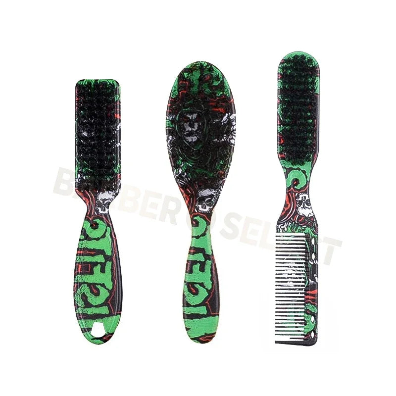 Professional Barber Hair Cleaning Brush Hairdressing Neck Duster Broken Hair Remove Tools Men Beard Brush Styling Accessories