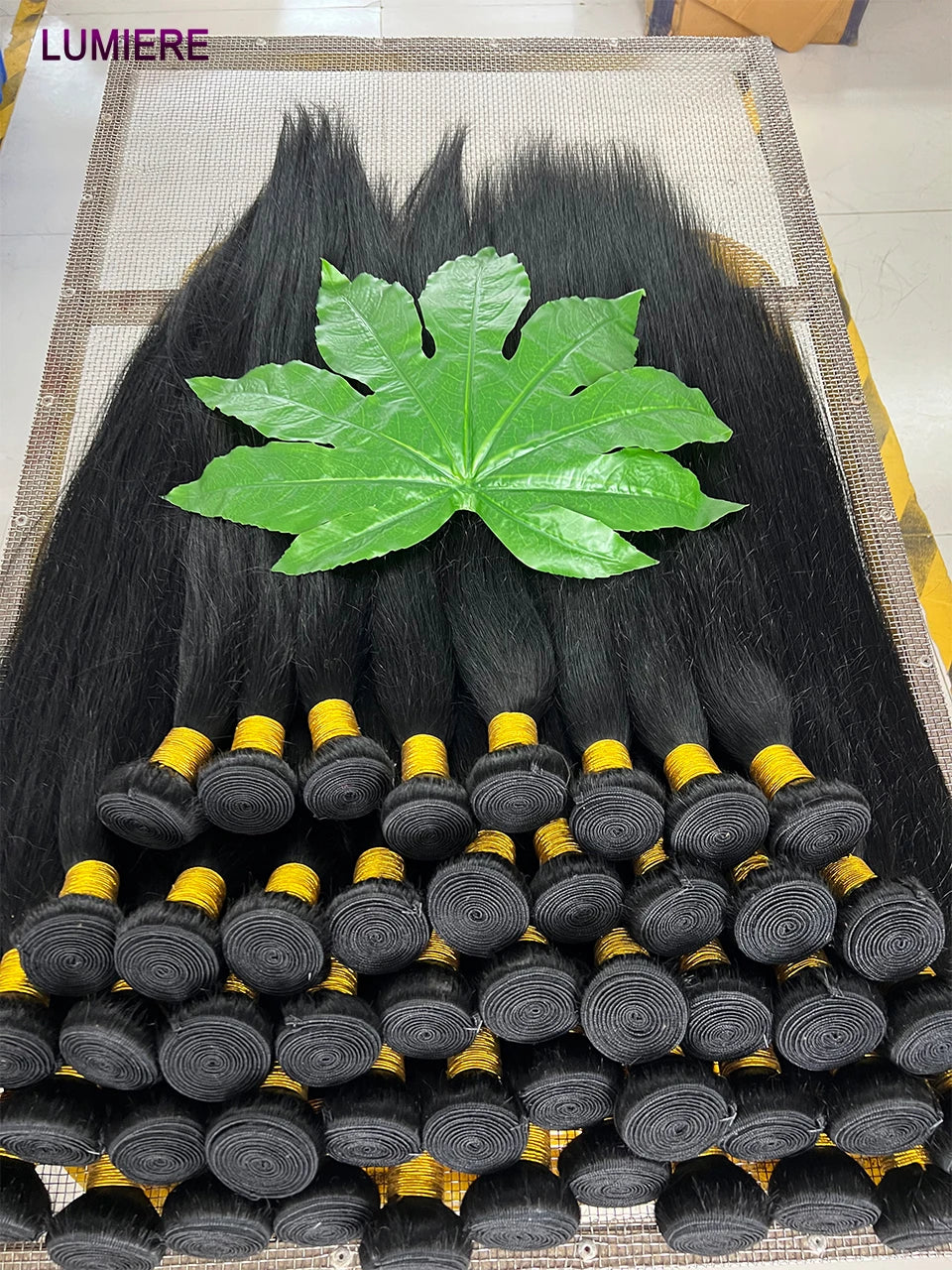 40inch Bone Straight Human Hair Bundles 100% Brazilian Raw Virgin Human Hair 1/3/4 Bundles for Women 18A Thick Bundles Wholeasle