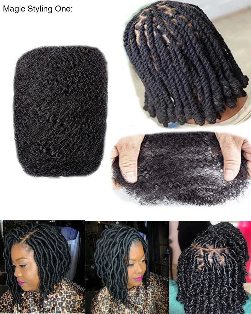 Best Sale Afro Kinky Bulk Twist Braids Hair100% Human Hair for Braiding Dreadlocks Extentions Remy Bulk Hair No Attachment