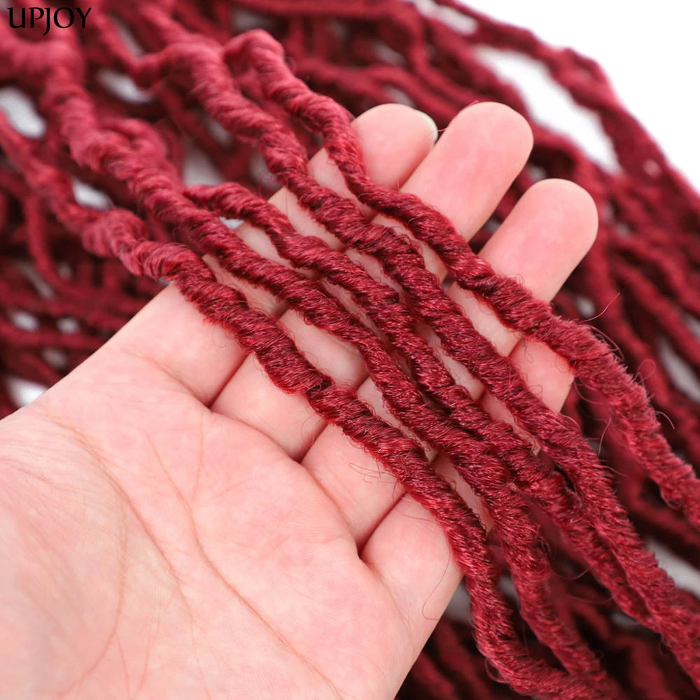 36 inch New Soft Locs Crochet Hair 18 24 inch Faux Locs Braids for Butterfly Dreadlocks Crochet Braid Hair Synthetic Locs Hair