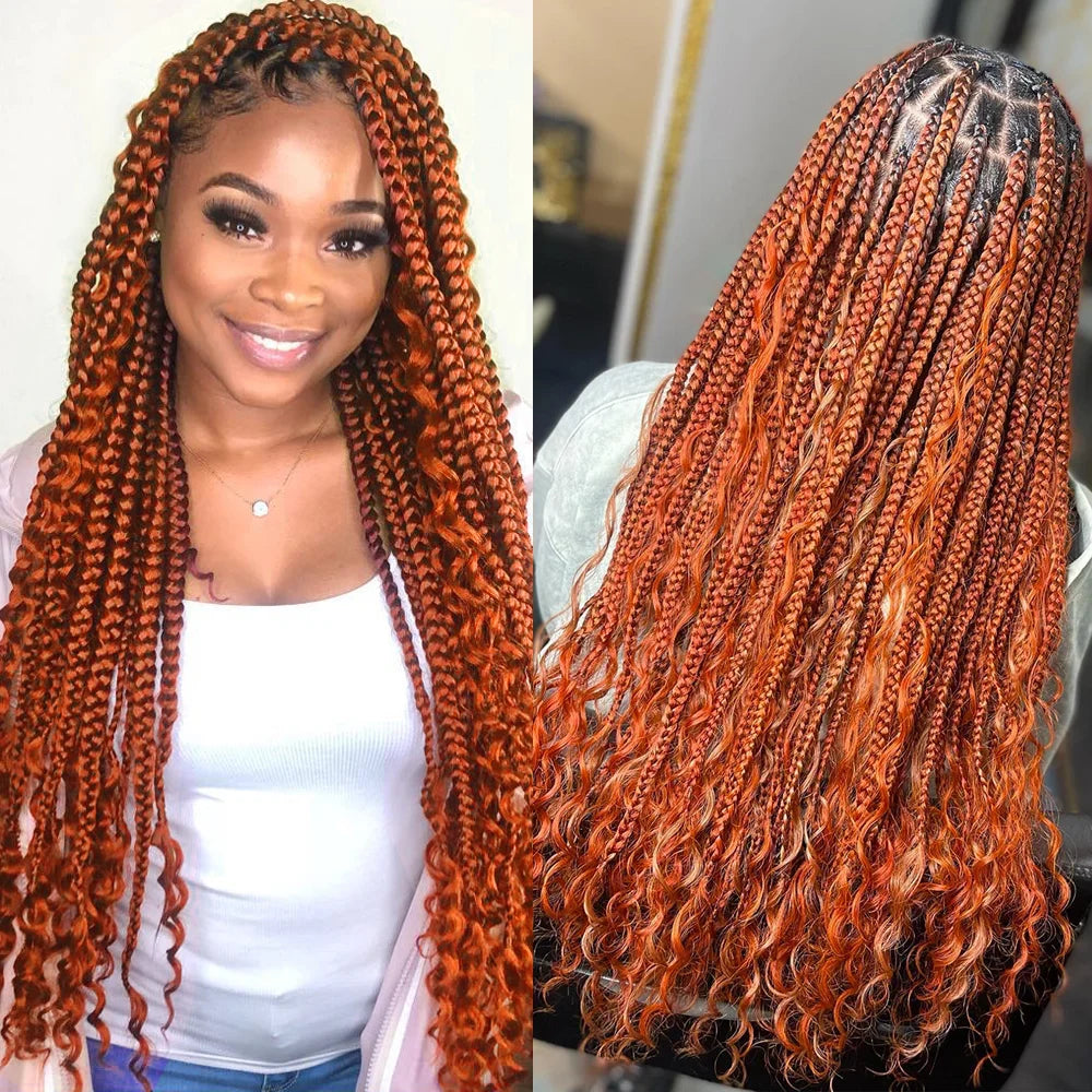 30# Chocolate Brown Deep Wave Bulk 100G 2 Bundles Human Hair for Boho Braids Curly Braiding Hair 14-24 inch Remy Hair Brazilian