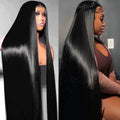 13x4 Vietnamese Double Drawn Human Hair Wigs 13x6 Hd Lace Frontal 40 Inch Straight Transparent Lace Wigs Human Hair Wig For Wome