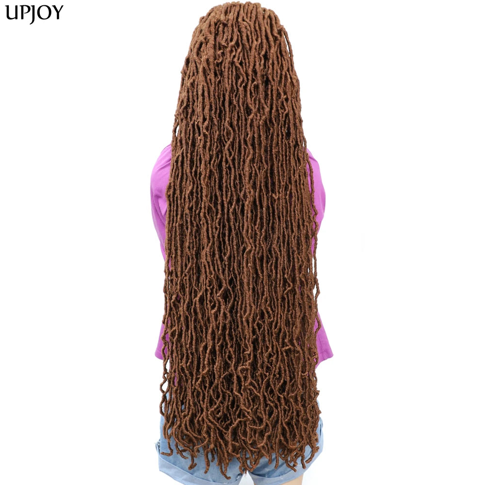 36 inch New Soft Locs Crochet Hair 18 24 inch Faux Locs Braids for Butterfly Dreadlocks Crochet Braid Hair Synthetic Locs Hair
