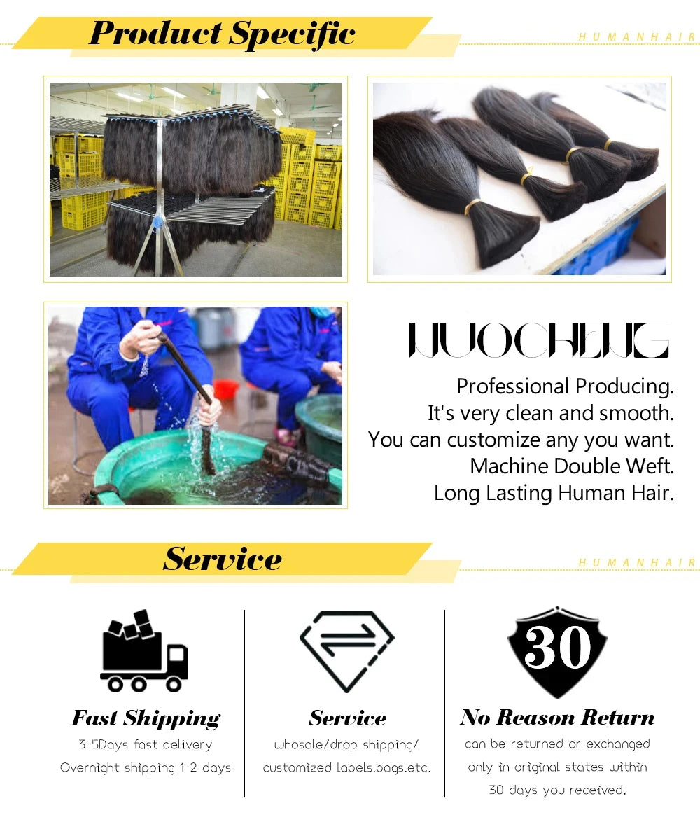 30# Chocolate Brown Deep Wave Bulk 100G 2 Bundles Human Hair for Boho Braids Curly Braiding Hair 14-24 inch Remy Hair Brazilian
