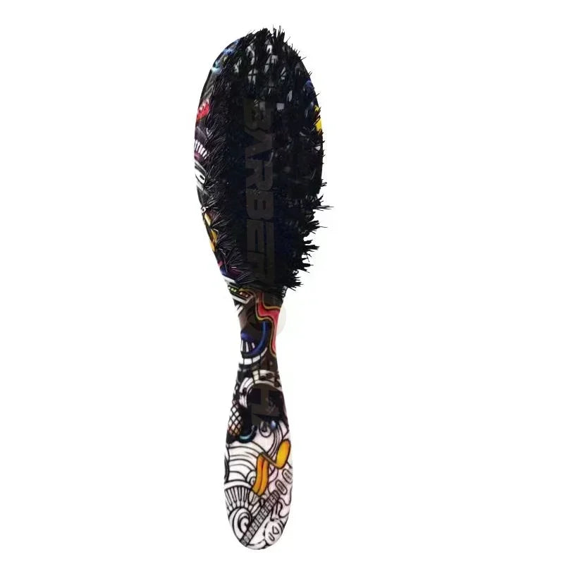 Professional Barber Hair Cleaning Brush Hairdressing Neck Duster Broken Hair Remove Tools Men Beard Brush Styling Accessories