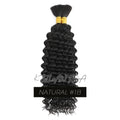 Human Braiding Hair for Boho Braids Bohemian Deep Wave Bulk 100g Human Hair for Braiding Wet and Wave Human Culry Hair for Boho