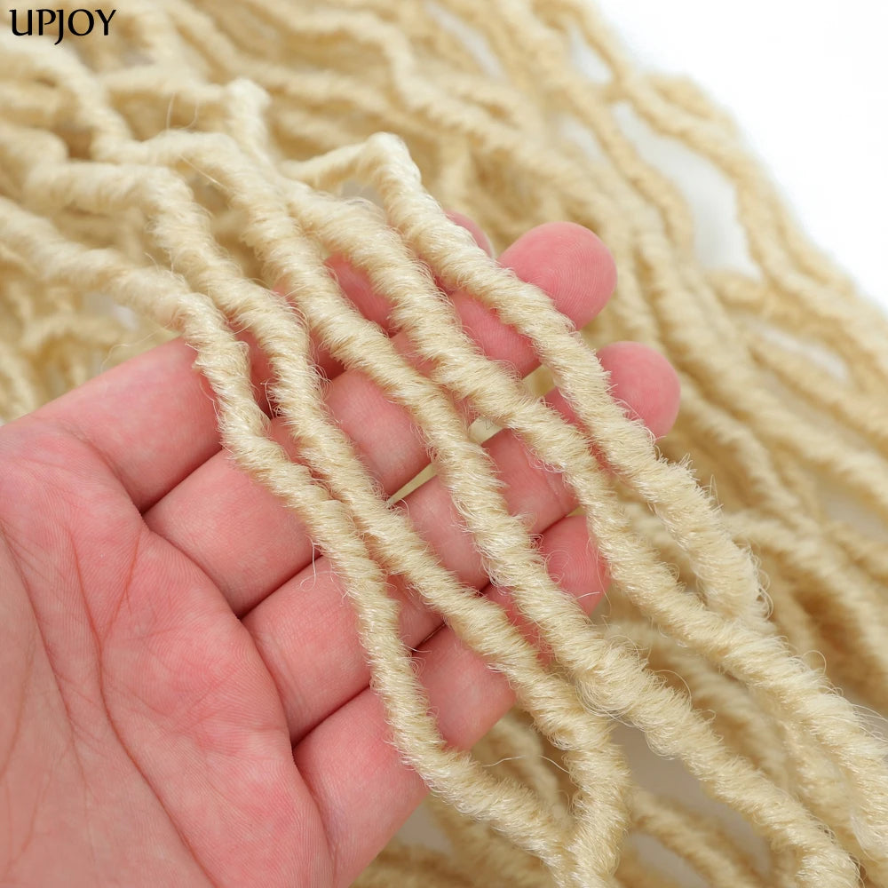 36 inch New Soft Locs Crochet Hair 18 24 inch Faux Locs Braids for Butterfly Dreadlocks Crochet Braid Hair Synthetic Locs Hair