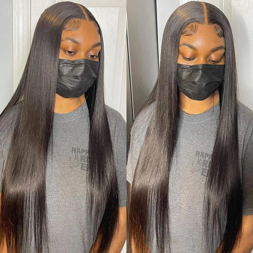 40inch Bone Straight Human Hair Bundles 100% Brazilian Raw Virgin Human Hair 1/3/4 Bundles for Women 18A Thick Bundles Wholeasle