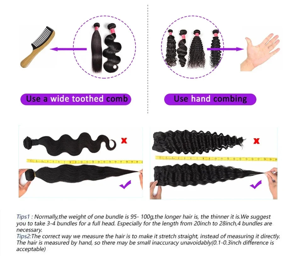 40inch Bone Straight Human Hair Bundles 100% Brazilian Raw Virgin Human Hair 1/3/4 Bundles for Women 18A Thick Bundles Wholeasle