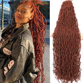 36 inch New Soft Locs Crochet Hair 18 24 inch Faux Locs Braids for Butterfly Dreadlocks Crochet Braid Hair Synthetic Locs Hair