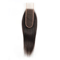 Straight 2x6 Lace Closure Body Wave 2*6 Closures Remy Indian Human Hair Transparent 150% Density Deep Middle Part Laces