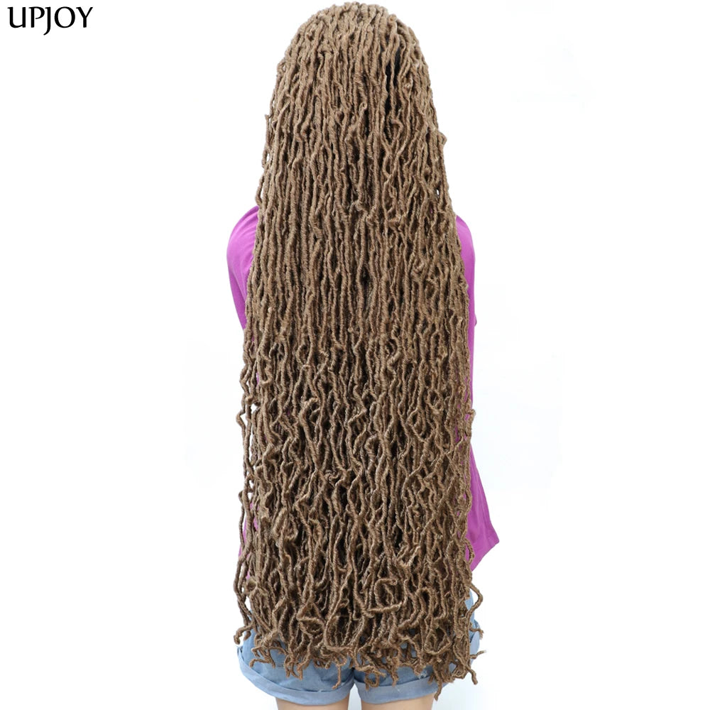 36 inch New Soft Locs Crochet Hair 18 24 inch Faux Locs Braids for Butterfly Dreadlocks Crochet Braid Hair Synthetic Locs Hair