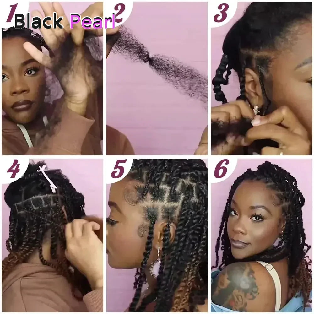 Best Sale Afro Kinky Bulk Twist Braids Hair100% Human Hair for Braiding Dreadlocks Extentions Remy Bulk Hair No Attachment