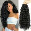 Body Wave Kinky Curly Knotless Pre-Separated Crochet Hair Extensions Feather Hair Extensions Straight Hair Human Hair For Women