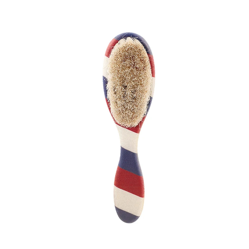 Professional Barber Hair Cleaning Brush Hairdressing Neck Duster Broken Hair Remove Tools Men Beard Brush Styling Accessories