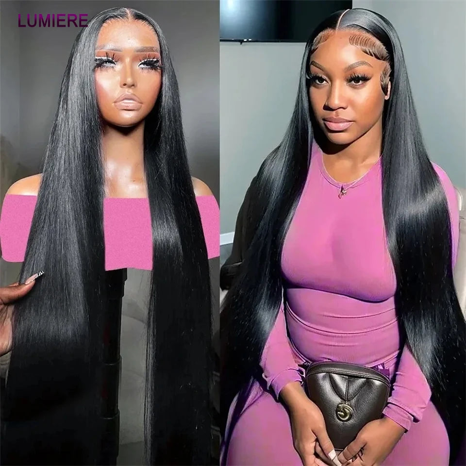 40inch Bone Straight Human Hair Bundles 100% Brazilian Raw Virgin Human Hair 1/3/4 Bundles for Women 18A Thick Bundles Wholeasle