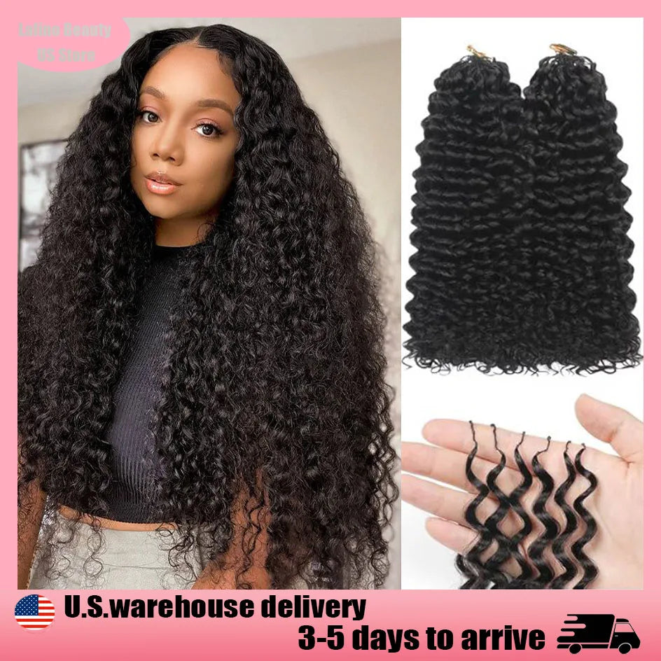 Body Wave Kinky Curly Knotless Pre-Separated Crochet Hair Extensions Feather Hair Extensions Straight Hair Human Hair For Women