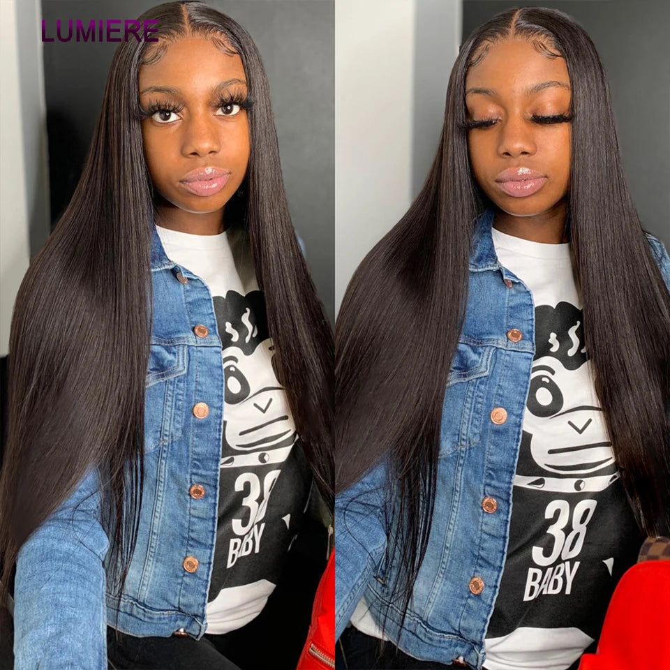 40inch Bone Straight Human Hair Bundles 100% Brazilian Raw Virgin Human Hair 1/3/4 Bundles for Women 18A Thick Bundles Wholeasle