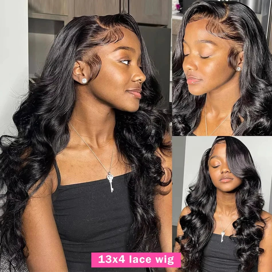 42 Inch Body Wave Human Hair Wigs13x4 13X6 HD Lace Frontal Wig Wet And Wavy Lace Front Wig For Women 5x5 Gluless Closure Wigs